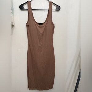 Fashion Nova Brown Mini Dress